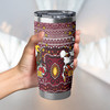 Brisbane Broncos Tumbler - Christmas Knit Patterns Vintage Jersey Ugly