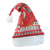 St. George Illawarra Dragons Christmas Hat - Ugly Xmas And Aboriginal Patterns For Die Hard Fan