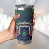 New Zealand Warriors Tumbler - Christmas Knit Patterns Vintage Jersey Ugly