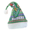 Canberra Raiders Christmas Hat - Ugly Xmas And Aboriginal Patterns For Die Hard Fan