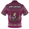 Manly Warringah Sea Eagles Christmas Custom Polo Shirt - Chrissie Spirit Polo Shirt