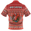 St. George Illawarra Dragons Christmas Custom Polo Shirt - Chrissie Spirit Polo Shirt