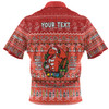 St. George Illawarra Dragons Christmas Custom Polo Shirt - Chrissie Spirit Polo Shirt