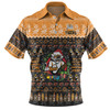 Wests Tigers Christmas Custom Polo Shirt - Chrissie Spirit Polo Shirt