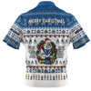Canterbury-Bankstown Bulldogs Christmas Custom Hawaiian Shirt - Chrissie Spirit Hawaiian Shirt