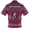 Manly Warringah Sea Eagles Christmas Custom Hawaiian Shirt - Chrissie Spirit Hawaiian Shirt