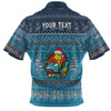 Gold Coast Titans Christmas Custom Hawaiian Shirt - Chrissie Spirit Hawaiian Shirt