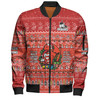 St. George Illawarra Dragons Christmas Custom Bomber Jacket - Chrissie Spirit Bomber Jacket