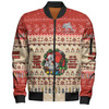 Redcliffe Dolphins Christmas Custom Bomber Jacket - Chrissie Spirit Bomber Jacket