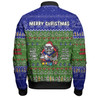 New Zealand Warriors Christmas Custom Bomber Jacket - Chrissie Spirit Bomber Jacket