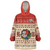 Redcliffe Dolphins Christmas Custom Snug Hoodie - Chrissie Spirit Snug Hoodie