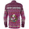 Manly Warringah Sea Eagles Christmas Custom Long Sleeve Shirt - Chrissie Spirit Long Sleeve Shirt