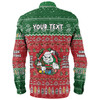 South Sydney Rabbitohs Custom Long Sleeve Shirt - Chrissie Spirit Long Sleeve Shirt