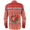 St. George Illawarra Dragons Christmas Custom Long Sleeve Shirt - Chrissie Spirit Long Sleeve Shirt