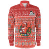St. George Illawarra Dragons Christmas Custom Long Sleeve Shirt - Chrissie Spirit Long Sleeve Shirt