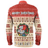 Redcliffe Dolphins Christmas Custom Long Sleeve Shirt - Chrissie Spirit Long Sleeve Shirt