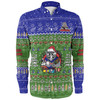 New Zealand Warriors Christmas Custom Long Sleeve Shirt - Chrissie Spirit Long Sleeve Shirt