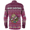 Queensland Cane Toads Christmas Custom Long Sleeve Shirt - Chrissie Spirit Long Sleeve Shirt