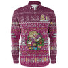 Queensland Cane Toads Christmas Custom Long Sleeve Shirt - Chrissie Spirit Long Sleeve Shirt