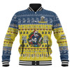 North Queensland Cowboys Christmas Custom Baseball Jacket - Chrissie Spirit Baseball Jacket