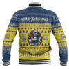 North Queensland Cowboys Christmas Custom Baseball Jacket - Chrissie Spirit Baseball Jacket