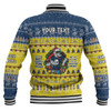 North Queensland Cowboys Christmas Custom Baseball Jacket - Chrissie Spirit Baseball Jacket