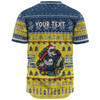 North Queensland Cowboys Christmas Custom Baseball Shirt - Chrissie Spirit Baseball Shirt