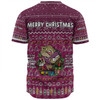 Queensland Cane Toads Christmas Custom Baseball Shirt - Chrissie Spirit Baseball Shirt