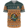 Australia Wallabies Christmas Custom Baseball Shirt - Chrissie Spirit Baseball Shirt
