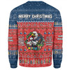 Sydney Roosters Christmas Custom Sweatshirt - Chrissie Spirit Sweatshirt