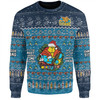 Gold Coast Titans Christmas Custom Sweatshirt - Chrissie Spirit Sweatshirt