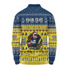 North Queensland Cowboys Christmas Custom Long Sleeve Polo Shirt - Chrissie Spirit Long Sleeve Polo Shirt
