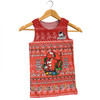 St. George Illawarra Dragons Christmas Custom Men Singlet - Chrissie Spirit Men Singlet