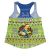 Parramatta Eels Christmas Custom Women Racerback Singlet - Chrissie Spirit Women Racerback Singlet