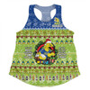Parramatta Eels Christmas Custom Women Racerback Singlet - Chrissie Spirit Women Racerback Singlet