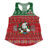 South Sydney Rabbitohs Custom Women Racerback Singlet - Chrissie Spirit Women Racerback Singlet
