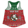 South Sydney Rabbitohs Custom Women Racerback Singlet - Chrissie Spirit Women Racerback Singlet