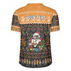 Wests Tigers Christmas Custom Rugby Jersey - Chrissie Spirit Rugby Jersey