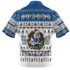 Canterbury-Bankstown Bulldogs Christmas Custom Zip Polo Shirt - Chrissie Spirit Zip Polo Shirt