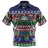 New Zealand Warriors Christmas Maori Custom Polo Shirt - Indigenous Knitted Ugly Xmas Style Polo Shirt