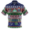 New Zealand Warriors Christmas Maori Custom Polo Shirt - Indigenous Knitted Ugly Xmas Style Polo Shirt