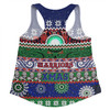 New Zealand Warriors Christmas Maori Custom Women Racerback Singlet - Indigenous Knitted Ugly Xmas Style Women Racerback Singlet