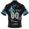 The Grim Reaper Billiards Custom Polo Shirt - Grim Reaper With Ball Number 8 Polo Shirt