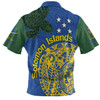 Australia  South Sea Islanders Polo Shirt - Proud To Be Solomon Islander In Polynesian Pattern Inspired Polo Shirt