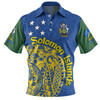 Australia  South Sea Islanders Polo Shirt - Proud To Be Solomon Islander In Polynesian Pattern Inspired Polo Shirt