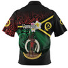 Australia  South Sea Islanders Hawaiian Shirt - Vanuatu Special Original Flag In Polynesian Style Hawaiian Shirt