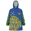 Australia  South Sea Islanders Snug Hoodie - Proud To Be Solomon Islander In Polynesian Pattern Inspired Snug Hoodie