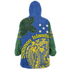 Australia  South Sea Islanders Snug Hoodie - Proud To Be Solomon Islander In Polynesian Pattern Inspired Snug Hoodie