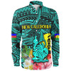 Australia  South Sea Islanders Long Sleeve Shirt - I'm New Caledonian With Polynesian Tropical Style Long Sleeve Shirt