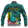 Australia  South Sea Islanders Baseball Jacket - I'm New Caledonian With Polynesian Tropical Style Baseball Jacket